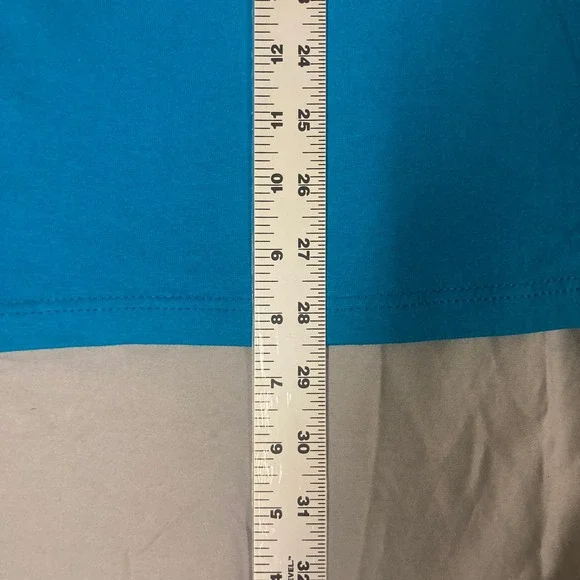 Vintage Jerzees Nashville Music City USA T-Shirt Blue Made in USA Large 50/50 - Picture 6 of 12